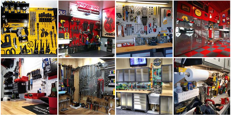 Garage Storage Ideas Pegboard Tool Organization Wall Control