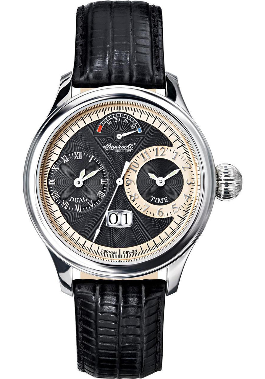 Ingersoll Dual Time Limited Edition Automatic Black