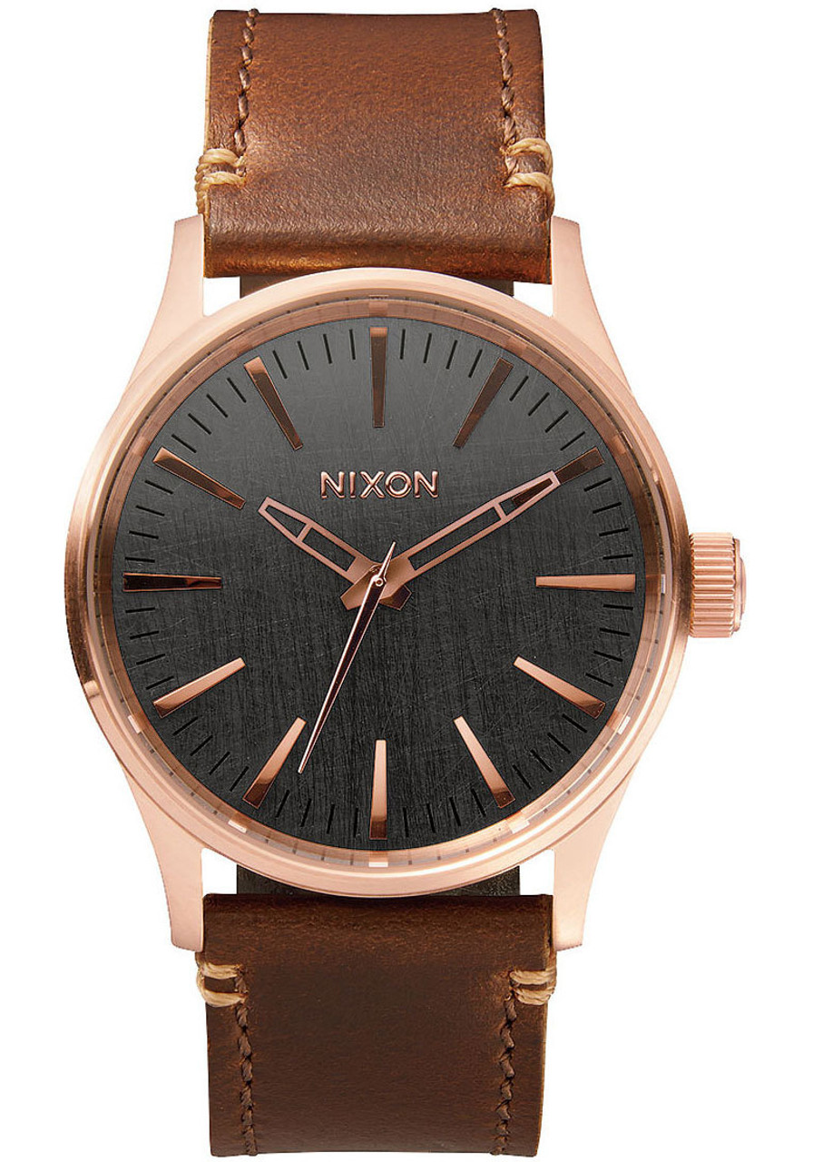 nixon rerun rose gold