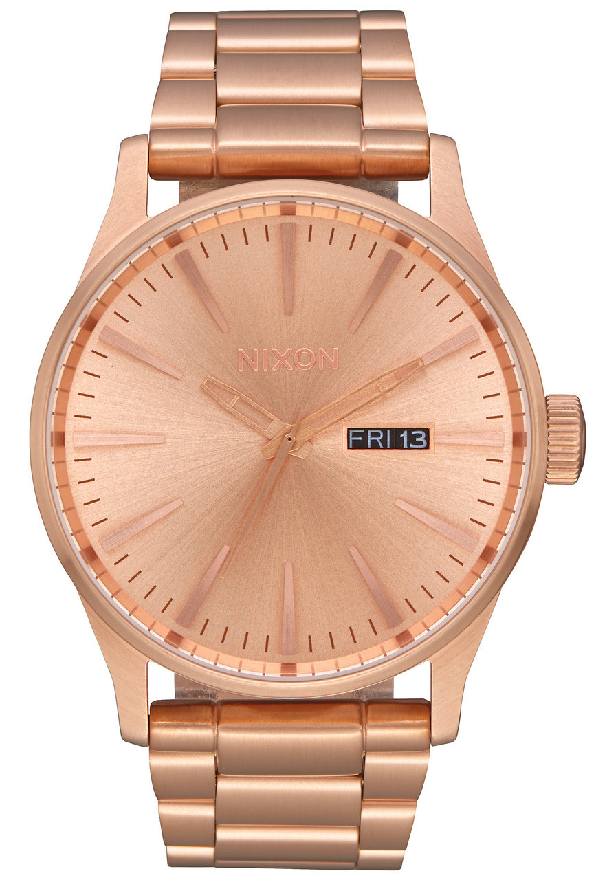 Nixon Sentry SS All Rose Gold | Watches.com