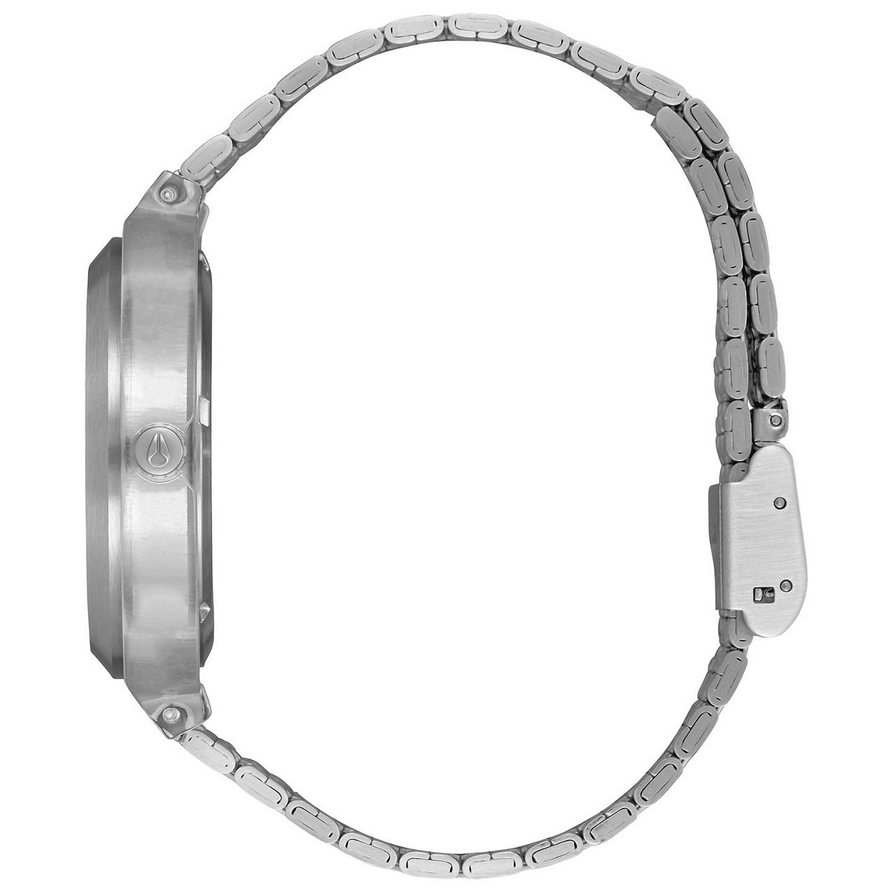 Nixon Time Teller Acetate Silver / Clear | Watches.com