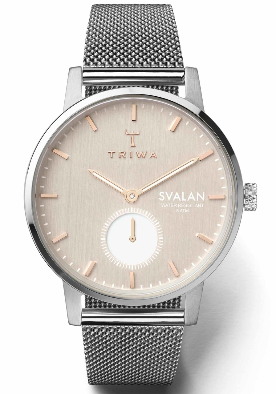 Triwa Blush Svalan Super Slim Rose Gold Stainless Steel