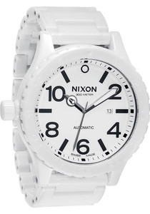 Nixon 51-30 White Ceramic Elite Swiss Automatic Nixon 51-30 White Ceramic Elite Swiss Automatic