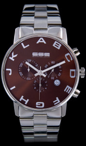 Alphabet Chrono SS Brown Alphabet Chrono SS Brown