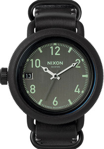 Nixon October Leather All Black (A279001) Nixon October Leather All Black (A279001)