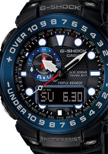 G-Shock Gulfmaster Triple Sensor Black/Blue G-Shock Gulfmaster Triple Sensor Black/Blue