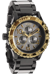 Nixon 42-20 Chrono Gunmetal/Gold Nixon 42-20 Chrono Gunmetal/Gold