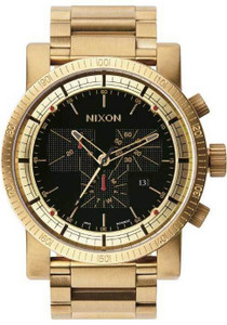 Nixon Magnacon II Chrono SS Gold Black Nixon Magnacon II Chrono SS Gold Black