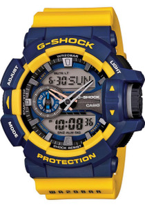 G-Shock GA-400 Series Worldtime -Navy/Gold G-Shock GA-400 Series Worldtime -Navy/Gold