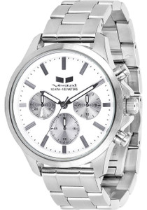 Vestal Heirloom Chronograph Silver/White Vestal Heirloom Chronograph Silver/White
