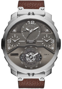 Diesel DZ7360 Machinus Leather Silver/Brown Diesel DZ7360 Machinus Leather Silver/Brown