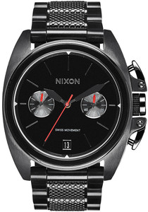 Nixon Anthem Swiss Chrono -All Black Nixon Anthem Swiss Chrono -All Black