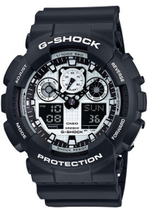 G-Shock GA-100BW-1A Black/White Series G-Shock GA-100BW-1A Black/White Series
