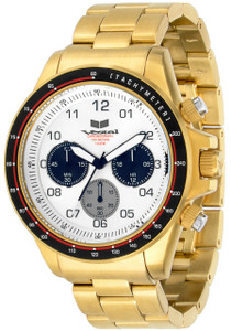 Vestal ZR2024 43mm Brushed Gold/White Vestal ZR2024 43mm Brushed Gold/White