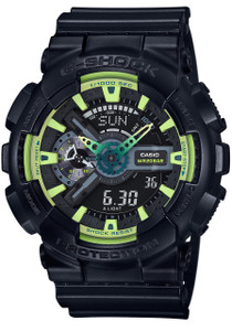 G-Shock GA-110 Sporty Illumi Series Black (GA-110LY-1A) G-Shock GA-110 Sporty Illumi Series Black (GA-110LY-1A)
