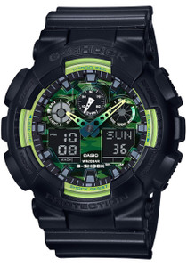 G-Shock GA-100 Sporty Illumi Series Black (GA-100LY-1A) G-Shock GA-100 Sporty Illumi Series Black (GA-100LY-1A)