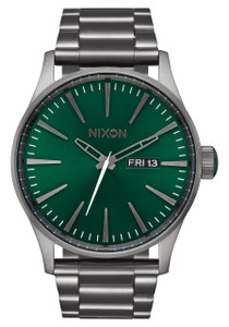 Nixon Sentry SS All Gunmetal Green Sunray (A3562458) Nixon Sentry SS All Gunmetal Green Sunray (A3562458)