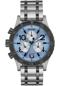 Nixon 38-20 Chrono Silver Sky Gunmetal (A4042363) Nixon 38-20 Chrono Silver Sky Gunmetal (A4042363)