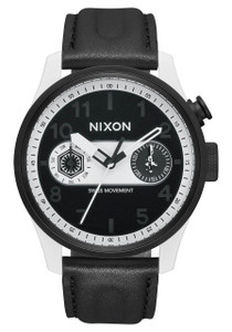 NIXON Safari Deluxe Leather Star Wars Stormtrooper White A977SW2243 NIXON Safari Deluxe Leather Star Wars Stormtrooper White A977SW2243