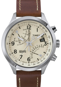 Timex Intelligent Quartz Flyback Chrono Natural Brown (T2N932ZA) Timex Intelligent Quartz Flyback Chrono Natural Brown (T2N932ZA)