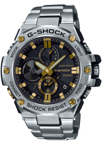 Casio G-Shock G-Steel Connected Silver Gold GSTB100D-1A9 Casio G-Shock G-Steel Connected Silver Gold GSTB100D-1A9