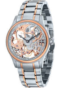 Thomas Earnshaw Bauer Hand Wind Skeleton Silver Rose Gold (ES-8049-33) Thomas Earnshaw Bauer Hand Wind Skeleton Silver Rose Gold (ES-8049-33)
