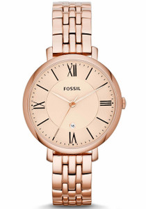 Fossil Jacqueline Rose Gold Stainless Steel (ES3435) Fossil Jacqueline Rose Gold Stainless Steel (ES3435)