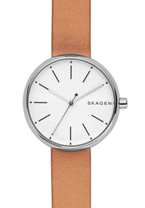 Skagen Signatur Silver Tan Leather (SKW2594) Skagen Signatur Silver Tan Leather (SKW2594)