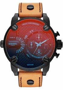 Diesel DZ7408 Little Daddy Iridescent Black Tan Diesel DZ7408 Little Daddy Iridescent Black Tan