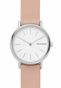 Skagen SKW2695 Signatur Slim White Blush Leather Skagen SKW2695 Signatur Slim White Blush Leather