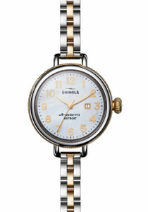 Shinola Birdy 34mm Silver Gold Mother of Pearl (S0120077932) Shinola Birdy 34mm Silver Gold Mother of Pearl (S0120077932)
