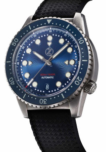Zelos Mako Automatic 500M Diver Steel Blue (MK-SS-BL) Zelos Mako Automatic 500M Diver Steel Blue (MK-SS-BL)