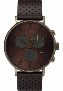 Timex Fairfield Chrono Supernova Bronze Brown (TW2R80100VQ) Timex Fairfield Chrono Supernova Bronze Brown (TW2R80100VQ)