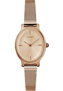 Timex Milano Oval 24MM Rose Gold Mesh (TW2R94300) Timex Milano Oval 24MM Rose Gold Mesh (TW2R94300)