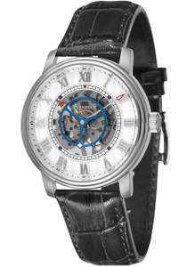 Thomas Earnshaw Westminster Skeleton Hand Wind Silver Black (ES-8096-01) Thomas Earnshaw Westminster Skeleton Hand Wind Silver Black (ES-8096-01)