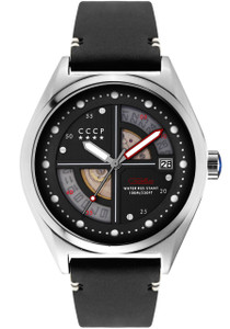 CCCP Shchuka Automatic Silver Black (CP-7031-01) CCCP Shchuka Automatic Silver Black (CP-7031-01)