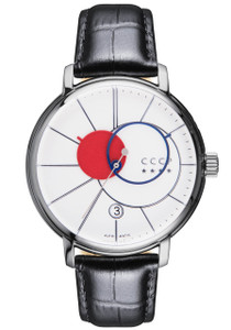 CCCP Friendmann Automatic Silver Black White (CP-7044-03) CCCP Friendmann Automatic Silver Black White (CP-7044-03)