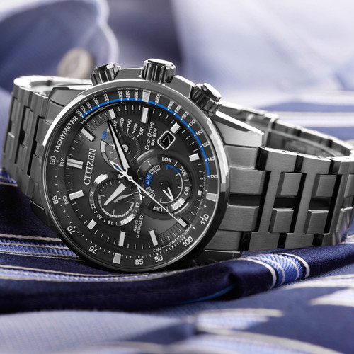 Citizen Eco-Drive PCAT Steel Dark Gray | Watches.com