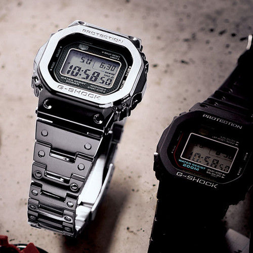 G-Shock GMWB5000 Full Metal Steel | Watches.com