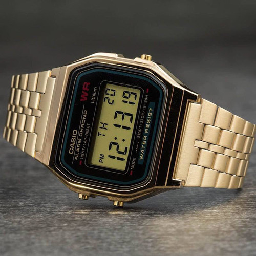 Casio Schwarz Gold Casio Schwarz Gold