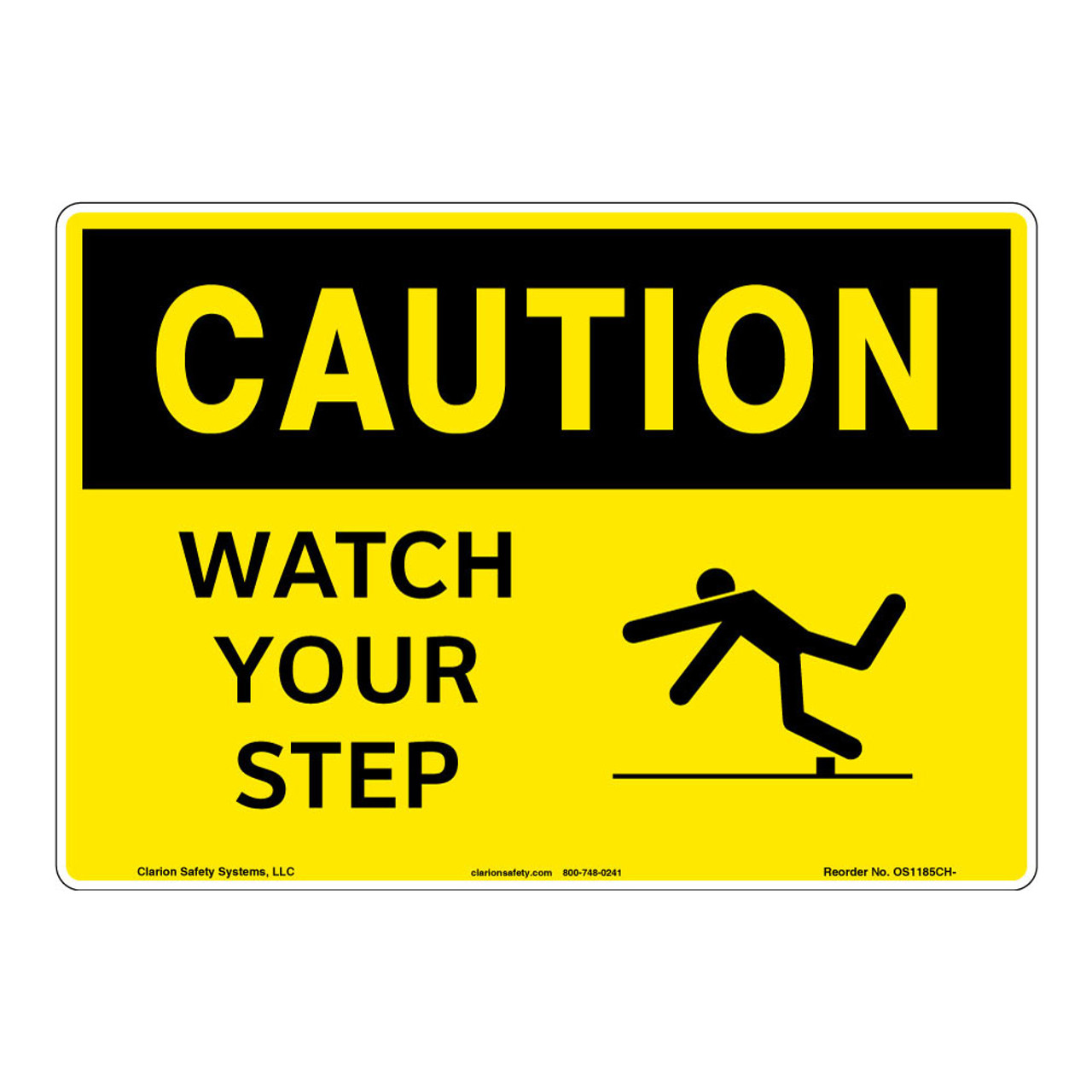 Watch step mom. Watch your Step. Caution. Watch your Step logo. Mind your Step.