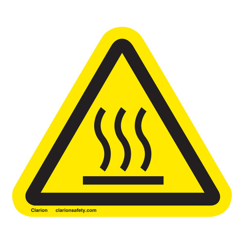 Burn Hazard Hot Surface IS6043 Label