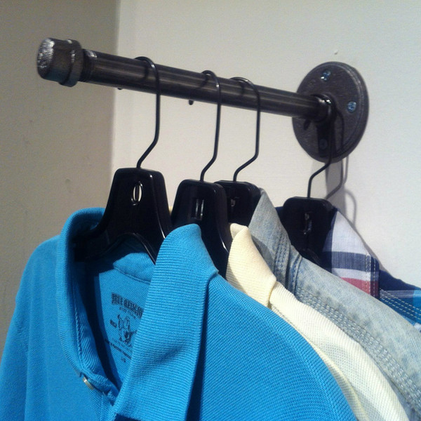 Wall Mounted Coat Hook | Industrial Pipe Wall Hook ...