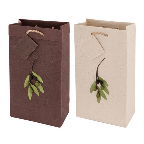 Olive Branch Gift Bag Two Bottle