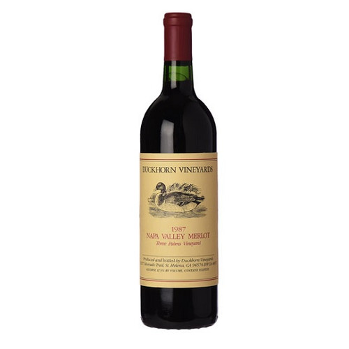 1987 Duckhorn Merlot Napa Valley 6L