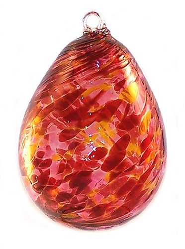 Double Bubble Glass Aroma Friendship Ball "Marigold"