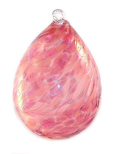 Double Bubble Glass Aroma Friendship Ball "Tea Rose"