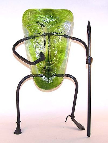 Pygmy Mask Lime Green