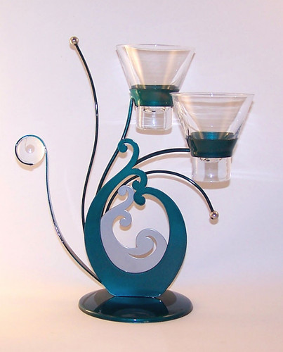 Breakers Candle Holder Double