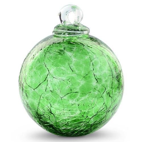 Bright Green Crackle 4 Inch